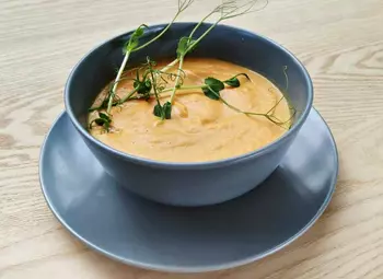 Как приготовить суп-пюре с микрозеленью